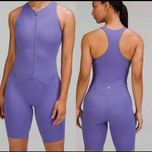 Lululemon SenseKnit Running One-Piece size 6 NWT CHAI bodysuit